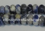 CSO62 15.5 inches 5*8mm rondelle sodalite gemstone beads wholesale