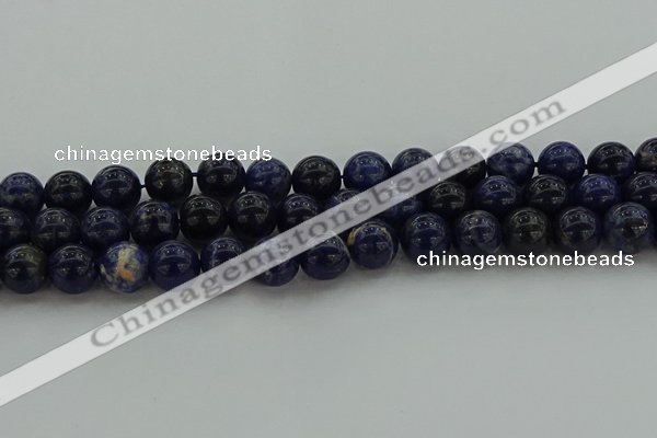 CSO635 15.5 inches 12mm round sodalite gemstone beads wholesale