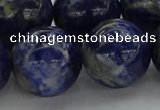 CSO639 15.5 inches 20mm round sodalite gemstone beads wholesale