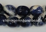 CSO64 15.5 inches 11*15mm nuggets sodalite gemstone beads wholesale