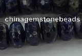 CSO665 15.5 inches 8*14mm faceted rondelle sodalite gemstone beads