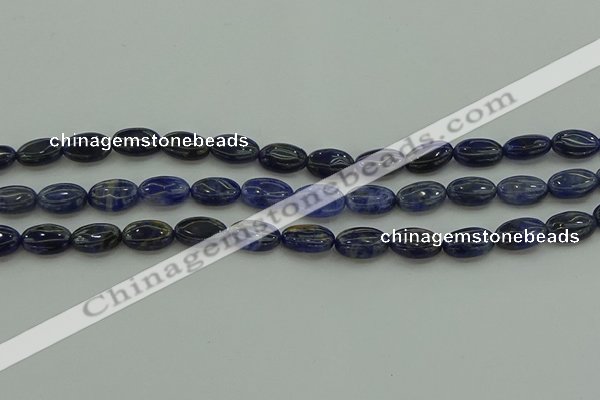 CSO678 15.5 inches 8*12mm oval sodalite gemstone beads