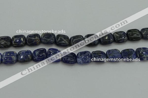 CSO689 15.5 inches 16*16mm square sodalite gemstone beads