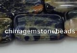 CSO794 15.5 inches 20*30mm rectangle orange sodalite beads