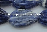 CSO83 15.5 inches 20*30mm teardrop sodalite gemstone beads wholesale