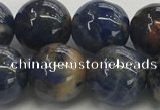 CSO835 15.5 inches 14mm round orange sodalite beads wholesale