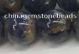 CSO836 15.5 inches 16mm round orange sodalite beads wholesale