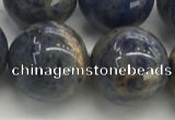 CSO837 15.5 inches 18mm round orange sodalite beads wholesale