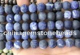 CSO843 15.5 inches 10mm round matte sodalite beads wholesale