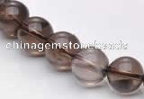 CSQ14 A grade 10mm round natural smoky quartz beads Wholesale