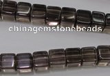 CSQ241 15.5 inches 8*8mm cube grade AA natural smoky quartz beads