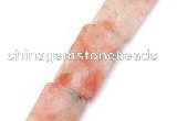 CSS07 12*20mm rectangle natural indian sunstone beads Wholesale