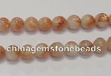 CSS15 15.5 inches 6mm round natural sunstone beads wholesale