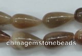 CSS202 15.5 inches 10*12mm teardrop natural sunstone beads