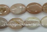 CSS205 15.5 inches 13*18mm oval natural sunstone beads