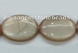 CSS206 15.5 inches 18*25mm oval natural sunstone beads