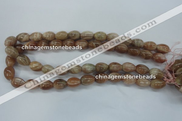 CSS248 15.5 inches 12*16mm teardrop natural sunstone beads