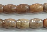 CSS251 15.5 inches 12*16mm drum natural sunstone beads