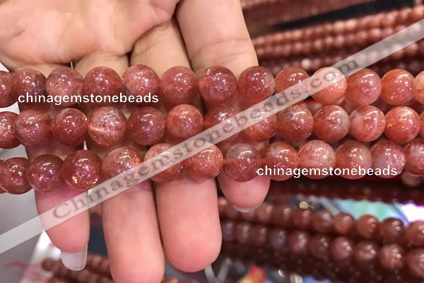 CSS303 15.5 inches 10mm round golden sunstone gemstone beads