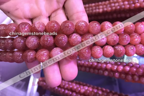 CSS311 15.5 inches 12mm round golden sunstone gemstone beads