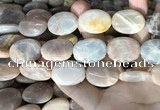 CSS416 15.5 inches 18*25mm oval sunstone beads wholesale