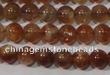 CSS551 15.5 inches 5mm round natural golden sunstone beads