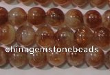 CSS552 15.5 inches 6mm round natural golden sunstone beads