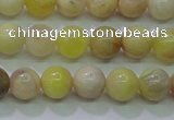 CSS601 15.5 inches 6mm round yellow sunstone gemstone beads