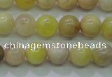 CSS602 15.5 inches 8mm round yellow sunstone gemstone beads