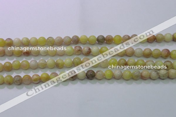 CSS602 15.5 inches 8mm round yellow sunstone gemstone beads