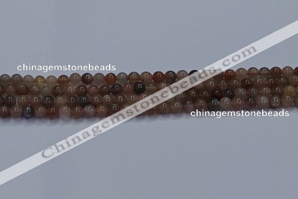 CSS631 15.5 inches 6mm round sunstone gemstone beads wholesale