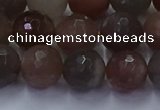 CSS644 15.5 inches 12mm faceted round sunstone gemstone beads wholesale