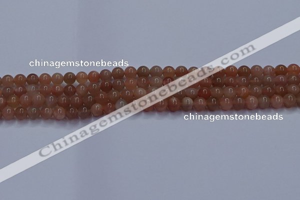 CSS661 15.5 inches 6mm round sunstone gemstone beads wholesale