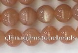 CSS704 15.5 inches 6mm round natural golden sunstone beads