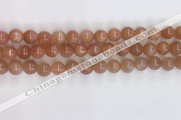 CSS705 15.5 inches 8mm round natural golden sunstone beads