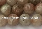 CSS722 15.5 inches 8mm round sunstone beads wholesale