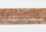 CSS750 15.5 inches 5mm round golden sunstone beads wholesale