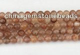 CSS754 15.5 inches 10mm round golden sunstone beads wholesale