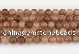 CSS755 15.5 inches 11mm round golden sunstone beads wholesale