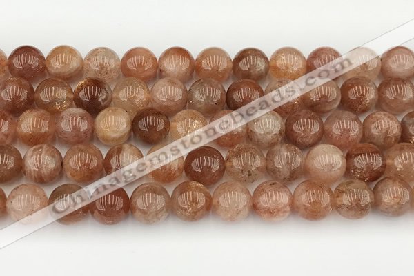 CSS755 15.5 inches 11mm round golden sunstone beads wholesale