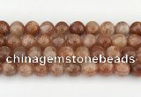 CSS756 15.5 inches 12mm round golden sunstone beads wholesale