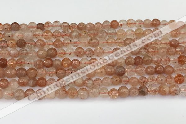 CSS760 15.5 inches 5mm round golden sunstone beads wholesale