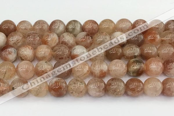 CSS765 15.5 inches 10mm round golden sunstone beads wholesale