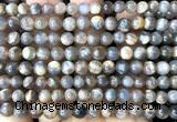 CSS866 15 inches 6mm round black sunstone beads wholesale