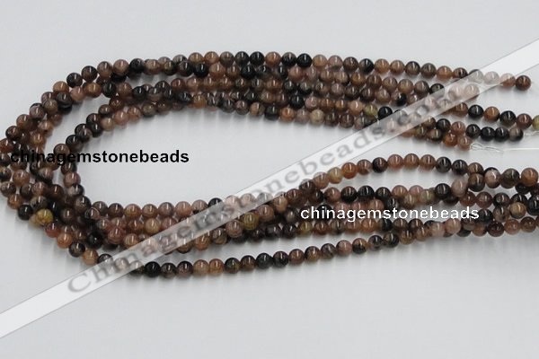 CST02 15.5 inches 6mm round staurolite gemstone beads wholesale