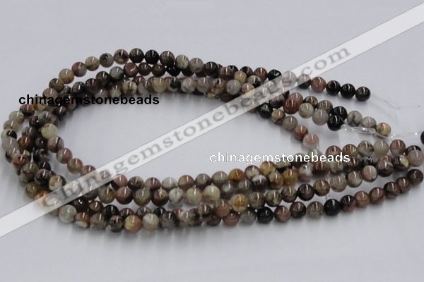 CST03 15.5 inches 8mm round staurolite gemstone beads wholesale