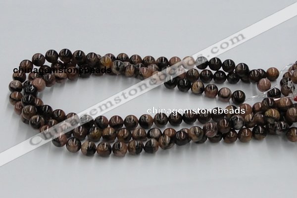 CST04 15.5 inches 10mm round staurolite gemstone beads wholesale