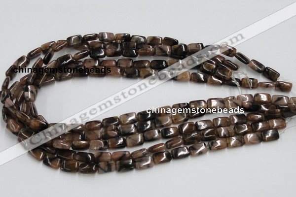 CST12 15.5 inches 8*12mm rectangle staurolite beads wholesale