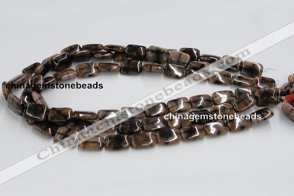 CST15 15.5 inches 13*18mm rectangle staurolite beads wholesale