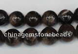 CST38 15.5 inches 12mm round staurolite gemstone beads wholesale